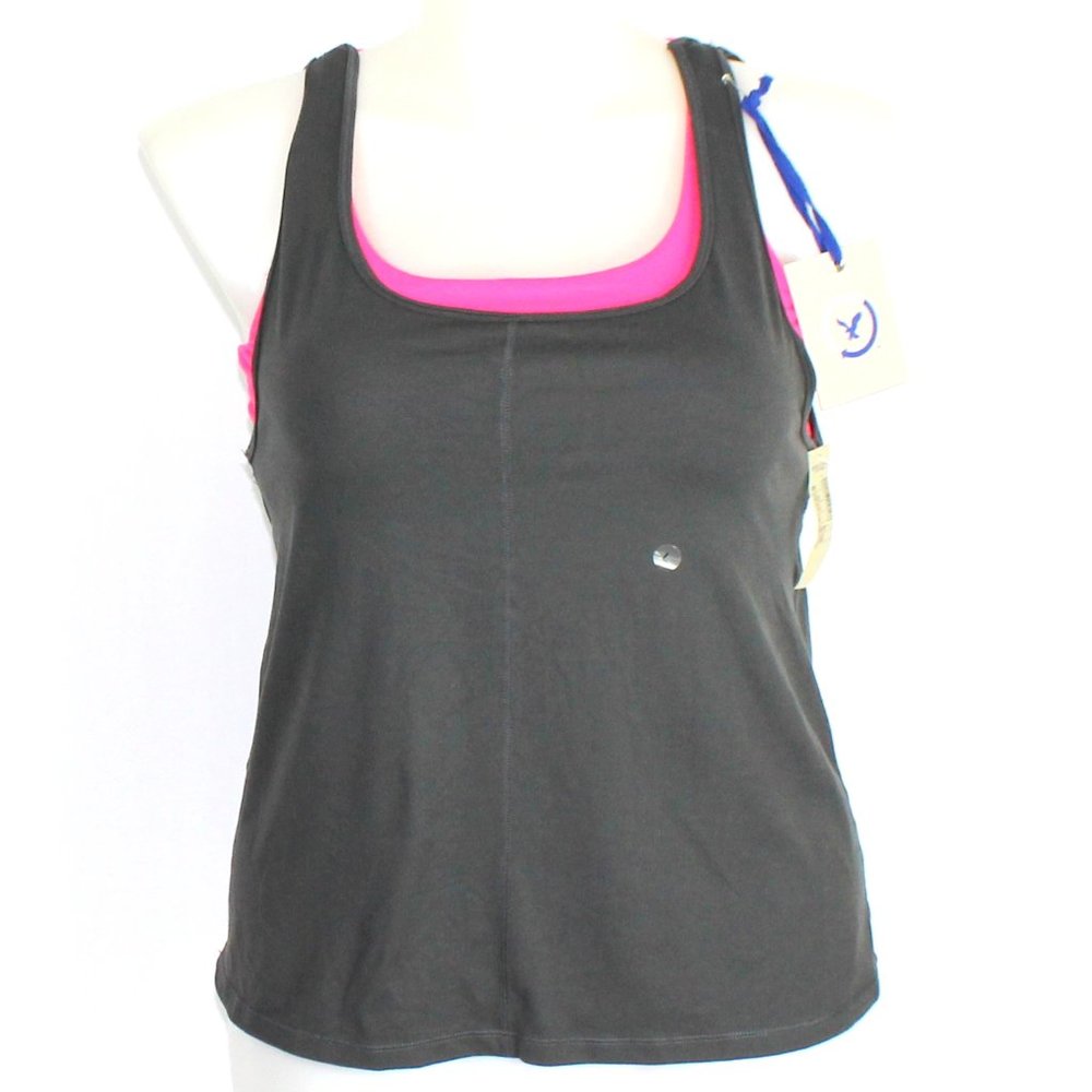 Women's American Eagle Outfitters Athletic top with Built in Sports Bra Sz L NWT